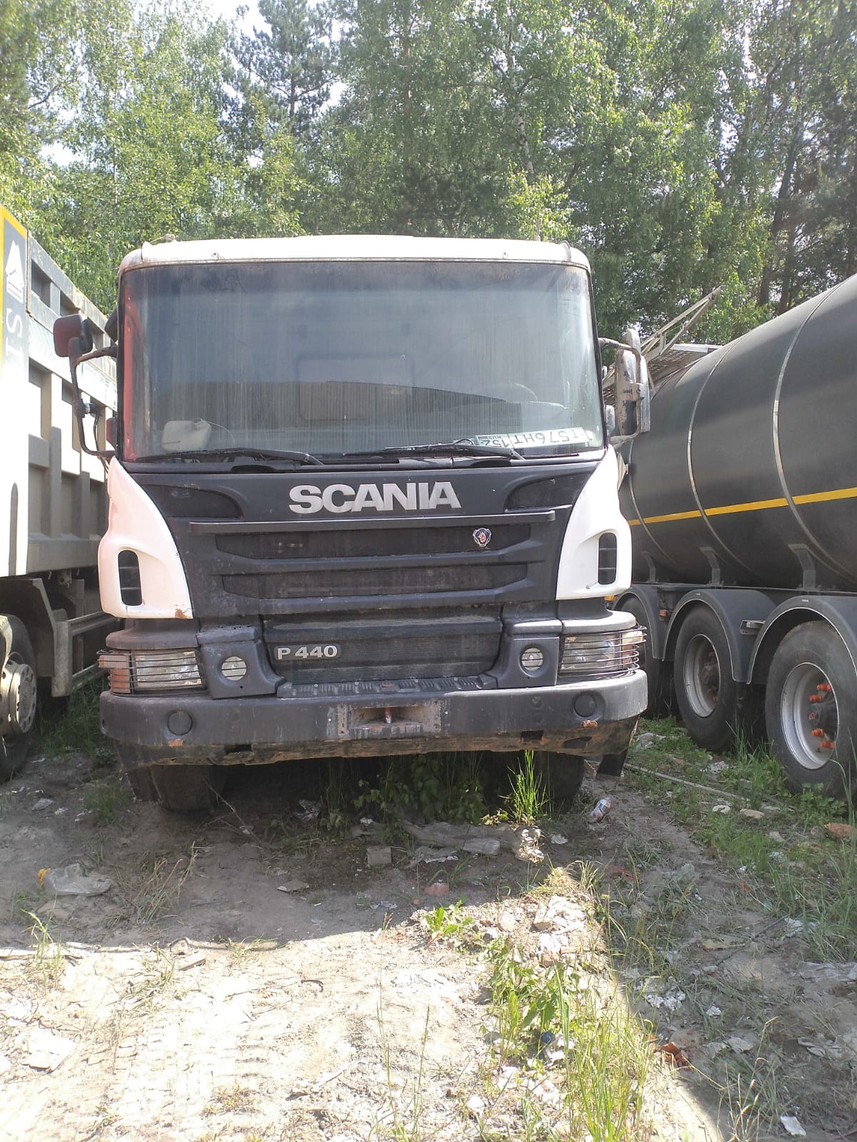 Scania P 8x4 Самосвал